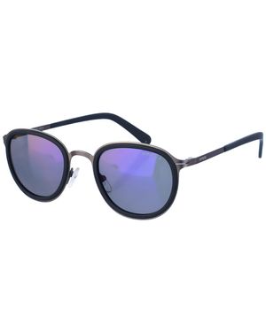 Kypers Jossie Oval-Shaped Metal Sunglasses - Blue