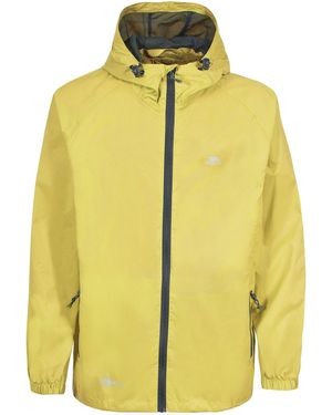 Trespass Adults Qikpac Packaway Waterproof Jacket - Yellow