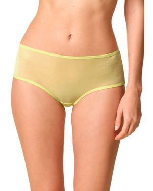 Gossard Glossies Short - Yellow