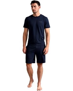 Ted Baker Pyjama Shorts - Blue