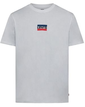 Levi's Levi's Graphic Crewneck Tee Mini Spor - Grey