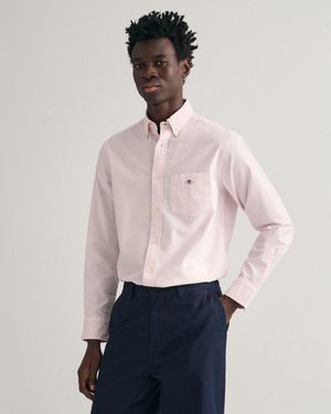 GANT Regular Fit Oxford Shirt - Pink