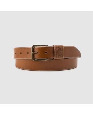 Levi's Levi's Accessories Wide Loop Two Horse Belt Tobac - Brown