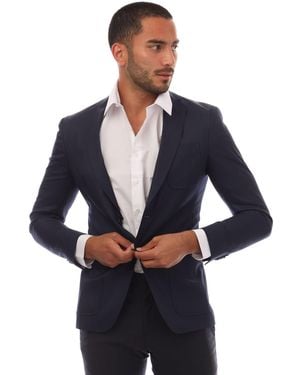 BOSS Raye8 Blazer Jacket - Blue