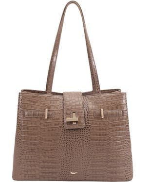 Paul Costelloe Dhimara Shoulder Bag - Brown