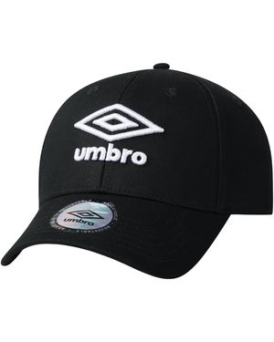 Umbro 3D Logo Baseball Cap - Black