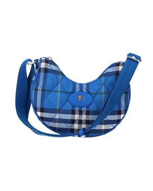 Burberry Check Horseshoe Cross - Blue
