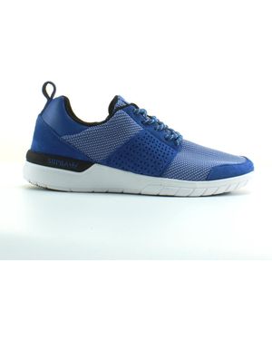 Supra Scissor Textile Lace Up Running Trainers 08027 442 - Blue