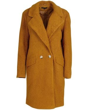 Marks & Spencer Boucle Teddy Coat - Natural