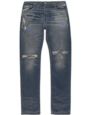 GALLERY DEPT. Starr Cut Dark Wash Jeans - Blue