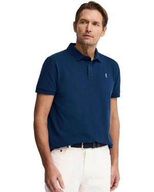 POLO CLUB Slim Fit Polo-Shirt-S-S6 - Blue