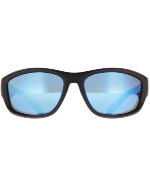 Polaroid Wrap Matte Mirror Polarized Pld 2166/S - Blue