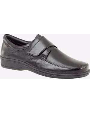 Roamer Harrington Leather Shoes - Black