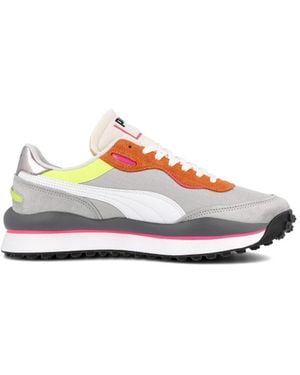 PUMA Style Rider Play On Trainers - White