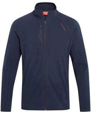 Craghoppers Bromsgrove Nosilife Full Zip Golf Fleece Jacket - Blue