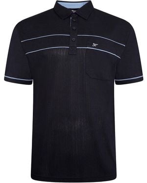 Forge Plus Size Polo Shirt - Blue