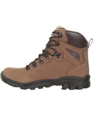 Mountain Warehouse Odyssey Extreme Nubuck Waterproof Hiking Boots - Brown