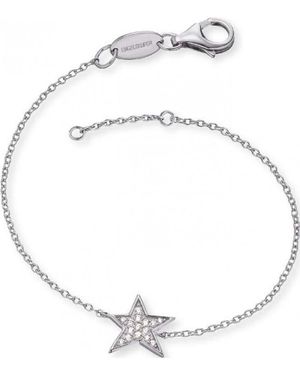 Engelsrufer Erb-Lilstar-Zi Ladies Star Bracelet - White