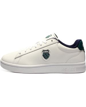 K-swiss Court Shield Ii Leather Trainers - Black