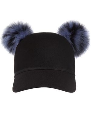 Charlotte Simone "Sass" Cap - Black