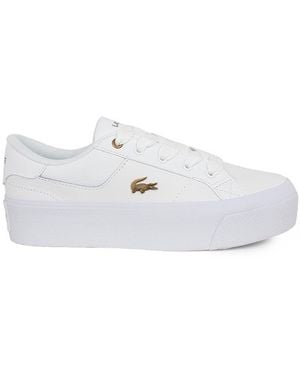 Lacoste Ziane Platform 123 1 Cfa Trainers - White