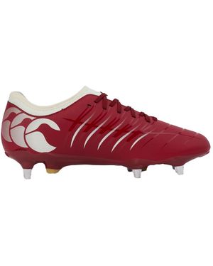 Canterbury Phoenix 2.0 Team Soft Ground Rugby Boots - Red