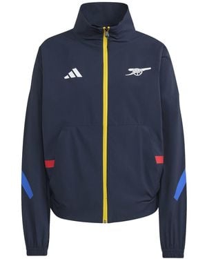 adidas Afc Anth Jktw - Blue