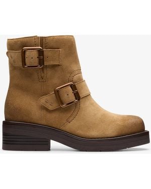 Clarks Rebelle Buckle - Brown