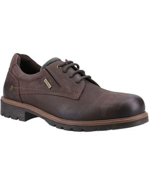 Cotswold Ebrington Leather Lace-Up Shoes - Brown