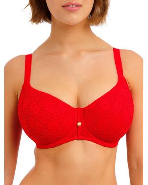 Freya Nomad Nights Sweetheart Bikini Top - Red