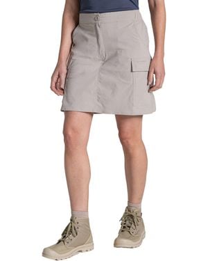 Craghoppers Ladies Nosilife Pro Cargo Skirt (Soft Mushroom) - Grey