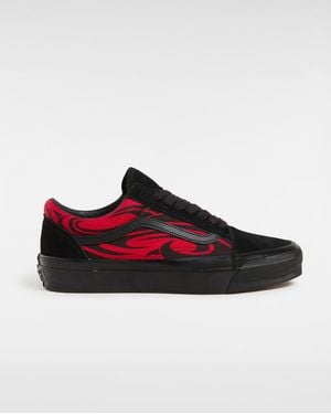 Vans Premium Old Skool Trainers - Red
