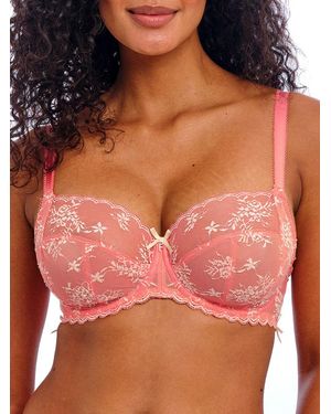Freya Offbeat Decadence Side Support Bra - Pink