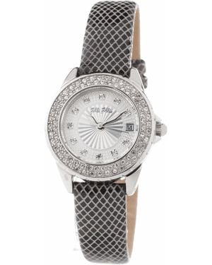 Folli Follie Ladies Watch Quartz Stainless Steel - Metallic