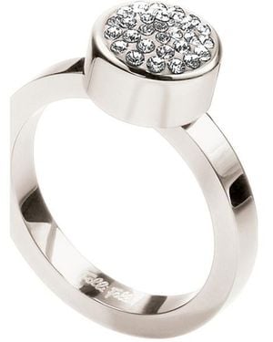 Folli Follie 3R0F043C-54 Ladies Ring - White