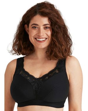 Miss Mary Of Sweden 2133 Sense Non Wired Bra - Black