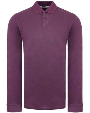 Weekend Offender Austin Dark Grape Polo Shirt - Purple