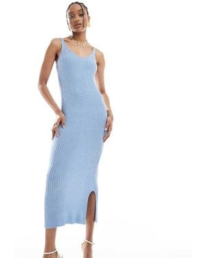 ONLY Knitted Midaxi Dress - Blue