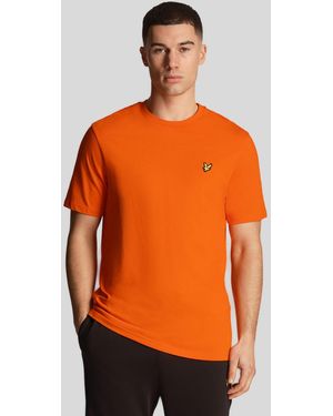 Lyle & Scott And Plain T-Shirt - Orange