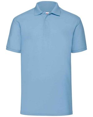Fruit Of The Loom Piqué Polo Shirt (hemelsblauw)