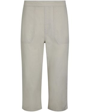 Weird Fish Ladies Anyar Ripstop 3/4 Length Trousers (Oyster) - Grey