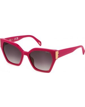 Police Spll34 55 5509M3 Sunglasses - Red