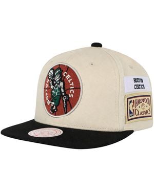 Mitchell & Ness Nba Boston Celtics Hwc Vintage Jockey Cap - Natural