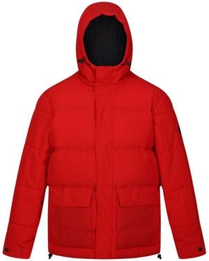 Regatta Falkner Padded Jacket (Danger) Material_Synthetic - Red