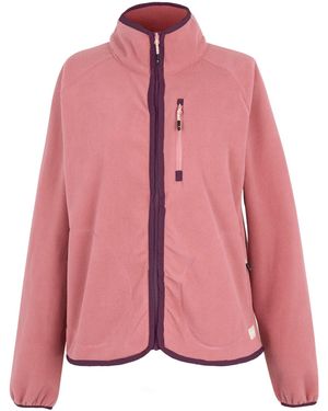 Regatta Ladies Frankie Full Zip Fleece Jacket (Dusty) - Pink