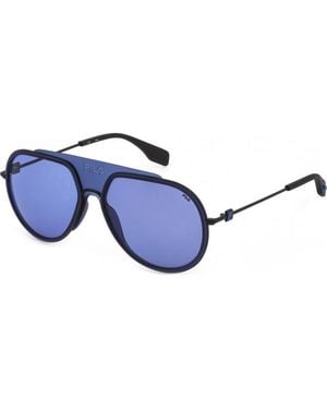 Fila Sfi084 58 530Y Sunglasses - Blue
