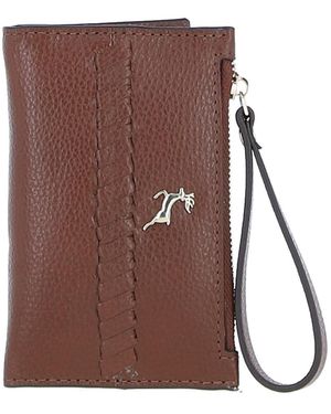 Ashwood Leather 'Vivienna' Real Purse - Brown