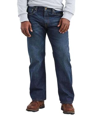Levi's 569 Rechte Benen Los Jeans (donkerblauw)