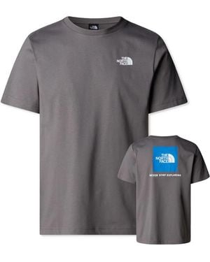 The North Face Short Sleeve Redbox T-Shirt - Grey