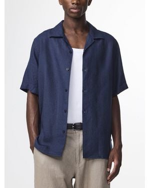 NN07 Julio Modal Shirt - Blue